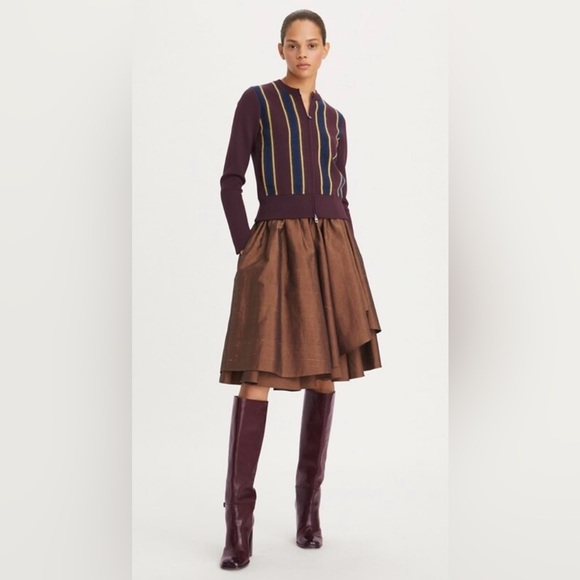 Tory Burch Banana Heel Buckle Boot - Picture 2 of 7